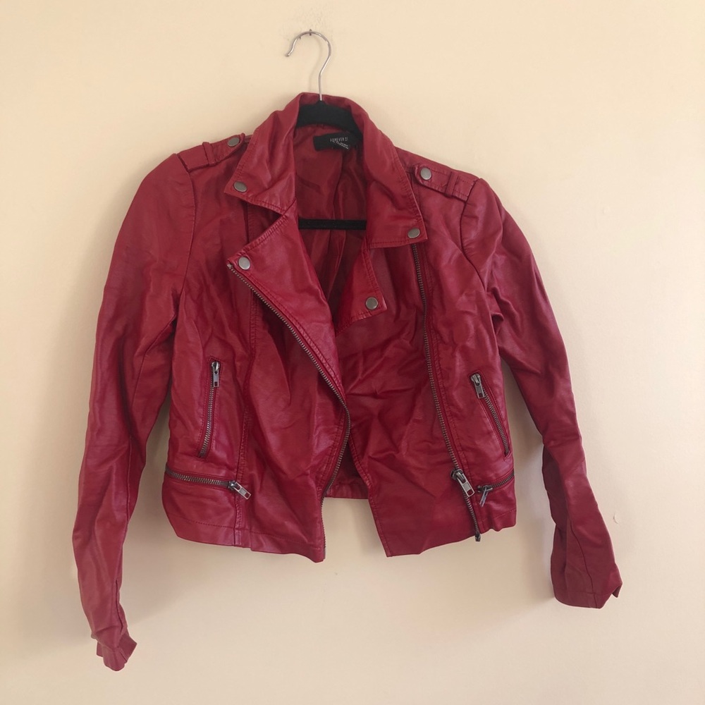 Red Leather Jacket
